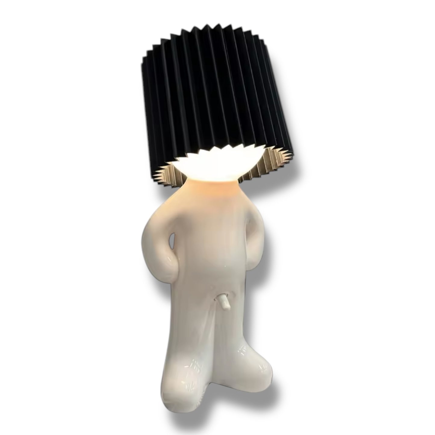 Kinky Pleasure - T121 - Fun Table Lamp White With Penis As Light Switch