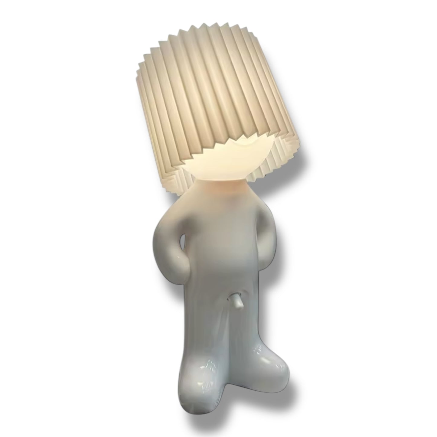 Kinky Pleasure - T121 - Fun Table Lamp White With Penis As Light Switch