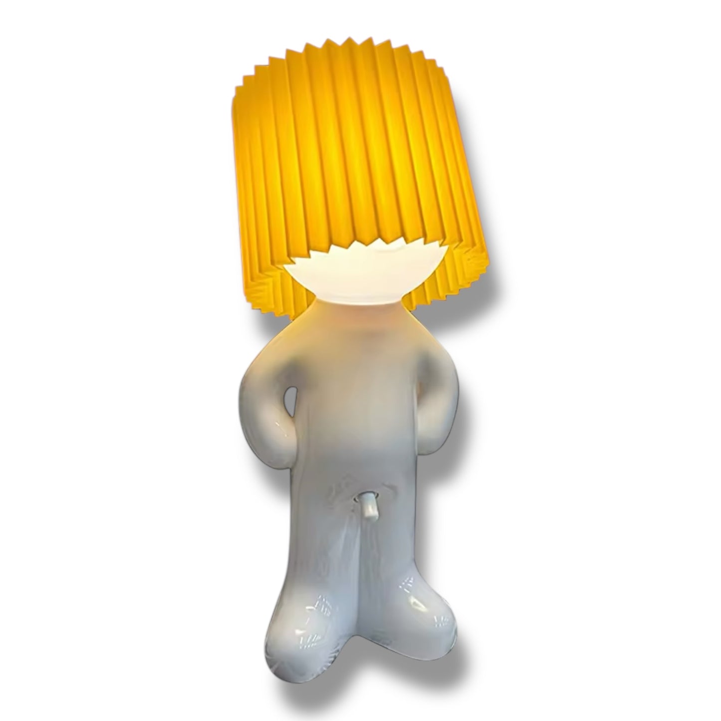 Kinky Pleasure - T121 - Fun Table Lamp White With Penis As Light Switch