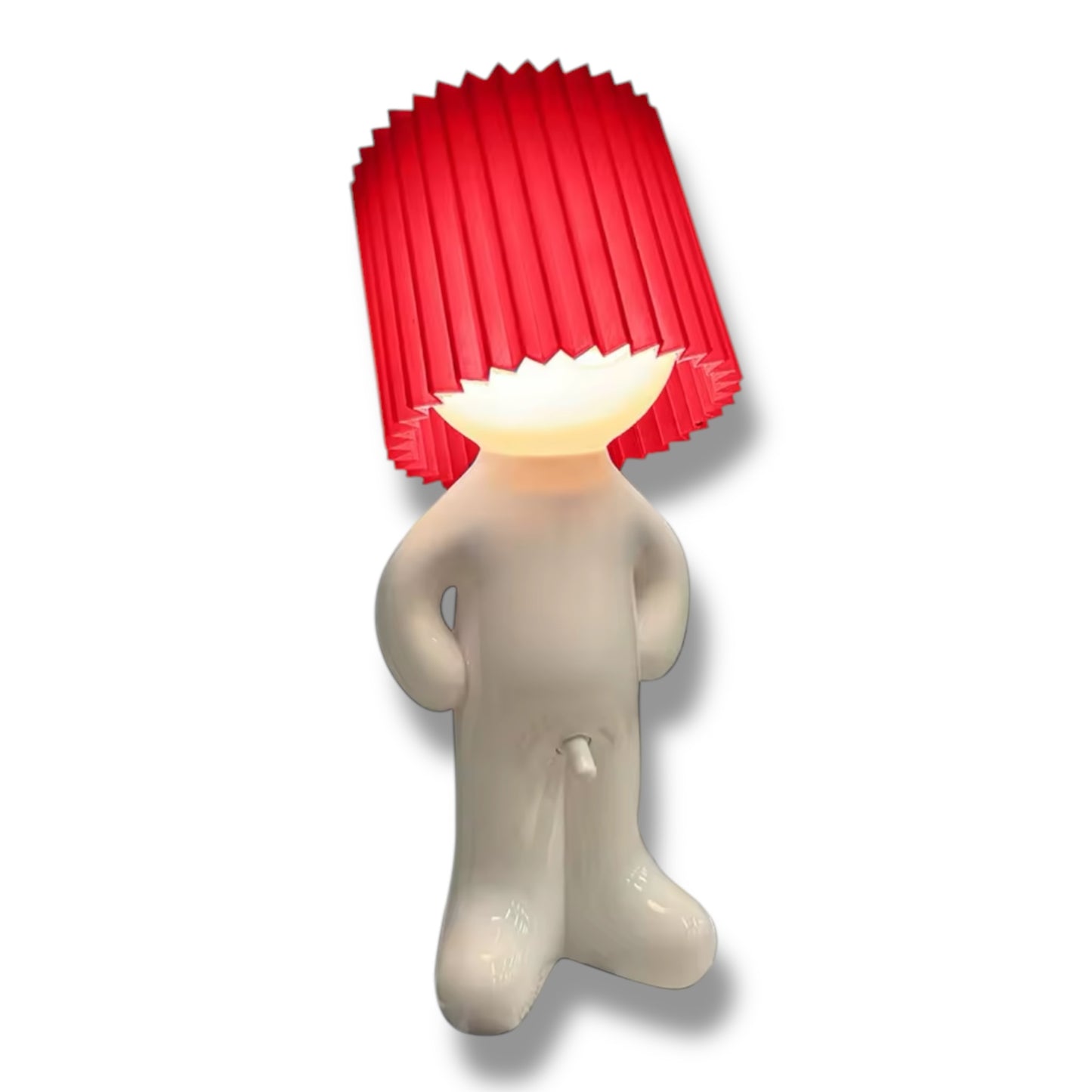 Kinky Pleasure - T121 - Fun Table Lamp White With Penis As Light Switch