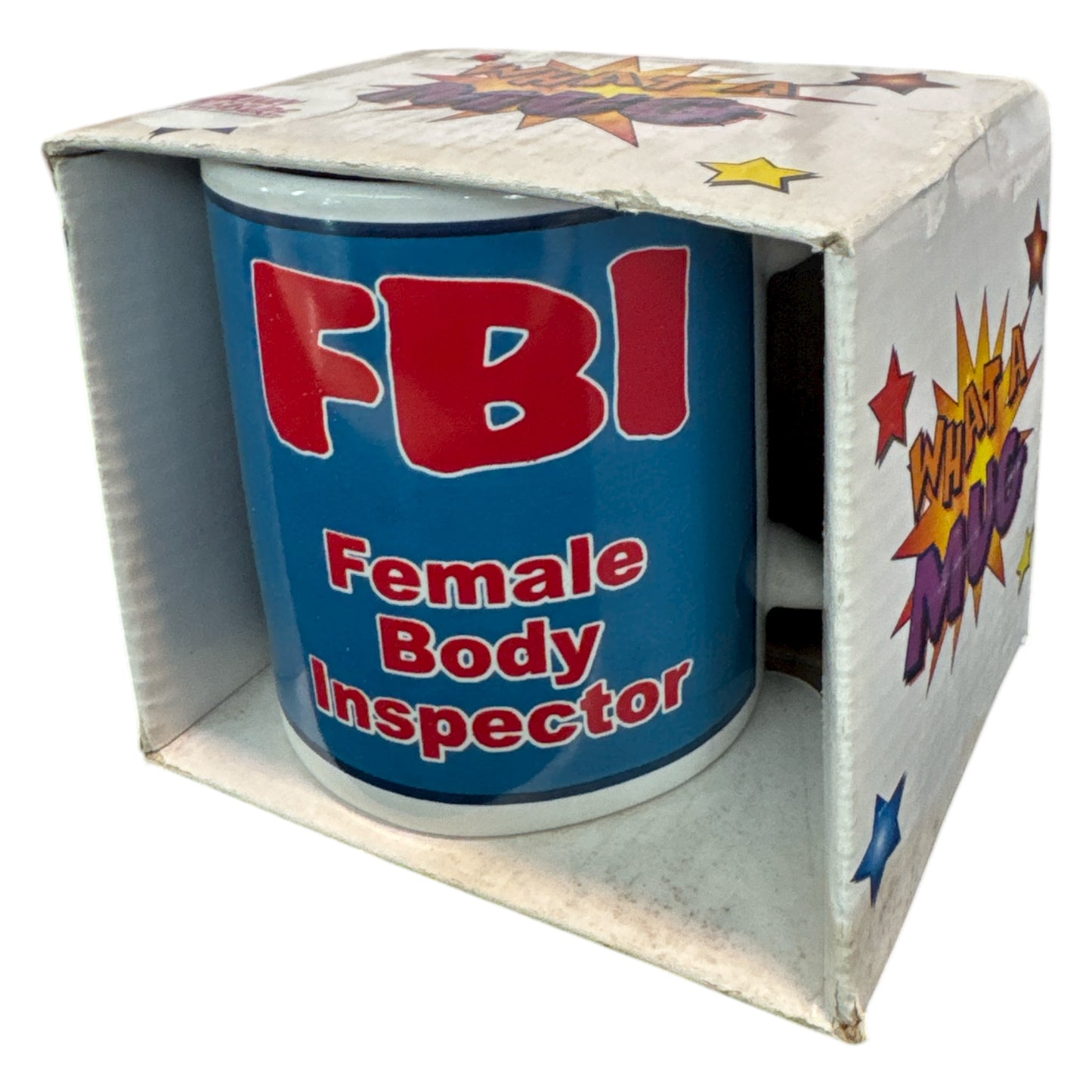 Kinky Pleasure - Mugs006 - FBI Female Body Inspector - Novelty Mug