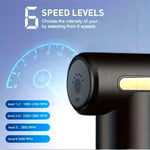 Kinky Pleasure - AX109 - Rechargeable Massage Gun - Includes 4 Attachments