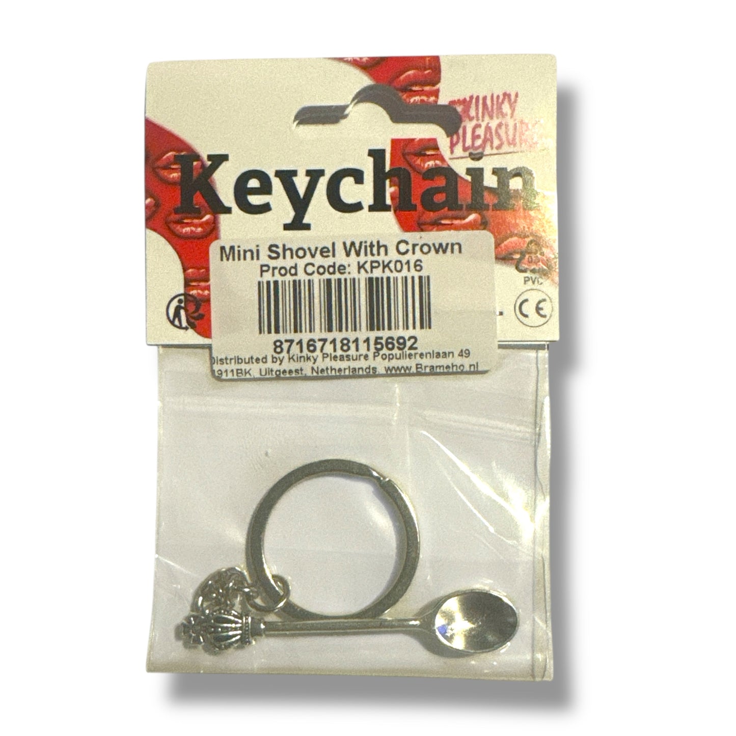Kinky Pleasure - KPK016 - Keychain - Mini Shovel With Crown