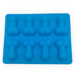 Kinky Pleasure - KP009 - Penis Baking/Ice Mold – Blue – Silicone – 18x14 cm