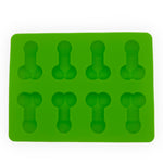 Kinky Pleasure - KP009 - Penis Baking/Ice Mold – Green – Silicone – 18x14 cm