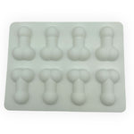 Kinky Pleasure - KP009 - Penis Baking/Ice Mold – White – Silicone – 18x14 cm