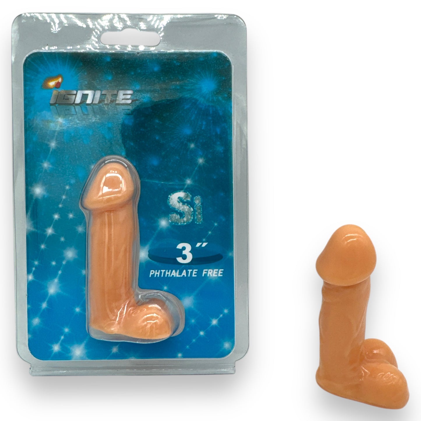 Ignite - IG20000 - 3 Inch Realistic Mini Dildo - 8 CM - Flesh