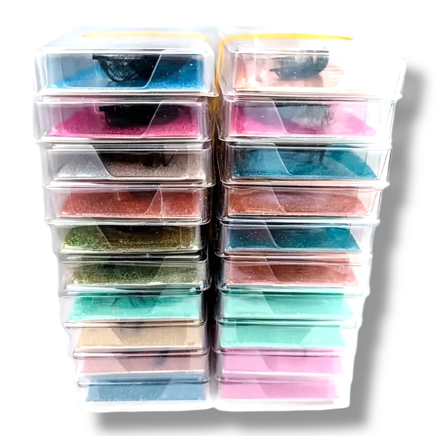 Kinky Pleasure – T244 – Eye Lashes – Mixed Styles – 10 Pairs of Glamorous Volume