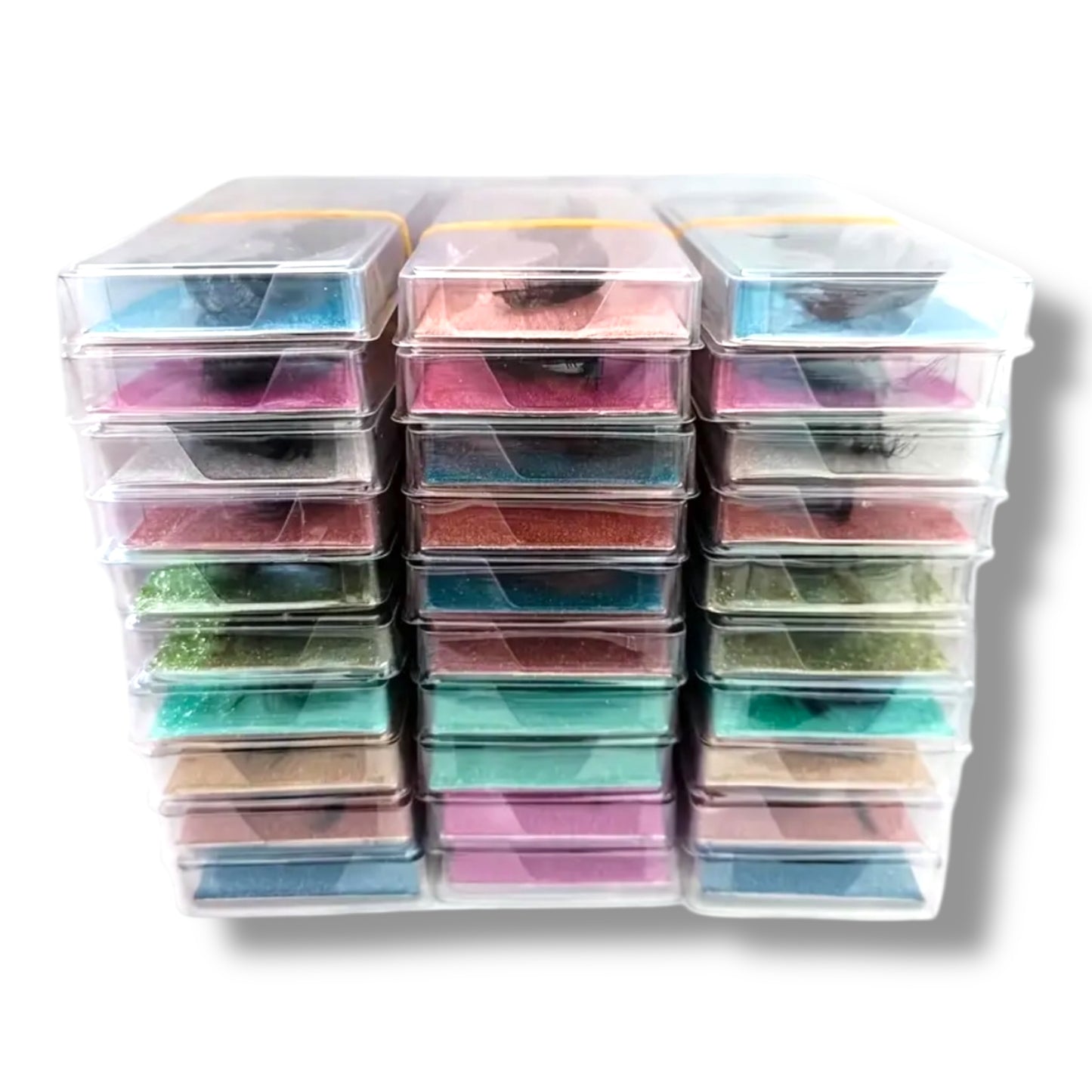 Kinky Pleasure – T244 – Eye Lashes – Mixed Styles – 10 Pairs of Glamorous Volume