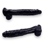 Power Escorts - BR231 Black - Monster John 12,2'' Mega Realistic Dildo 31 CM