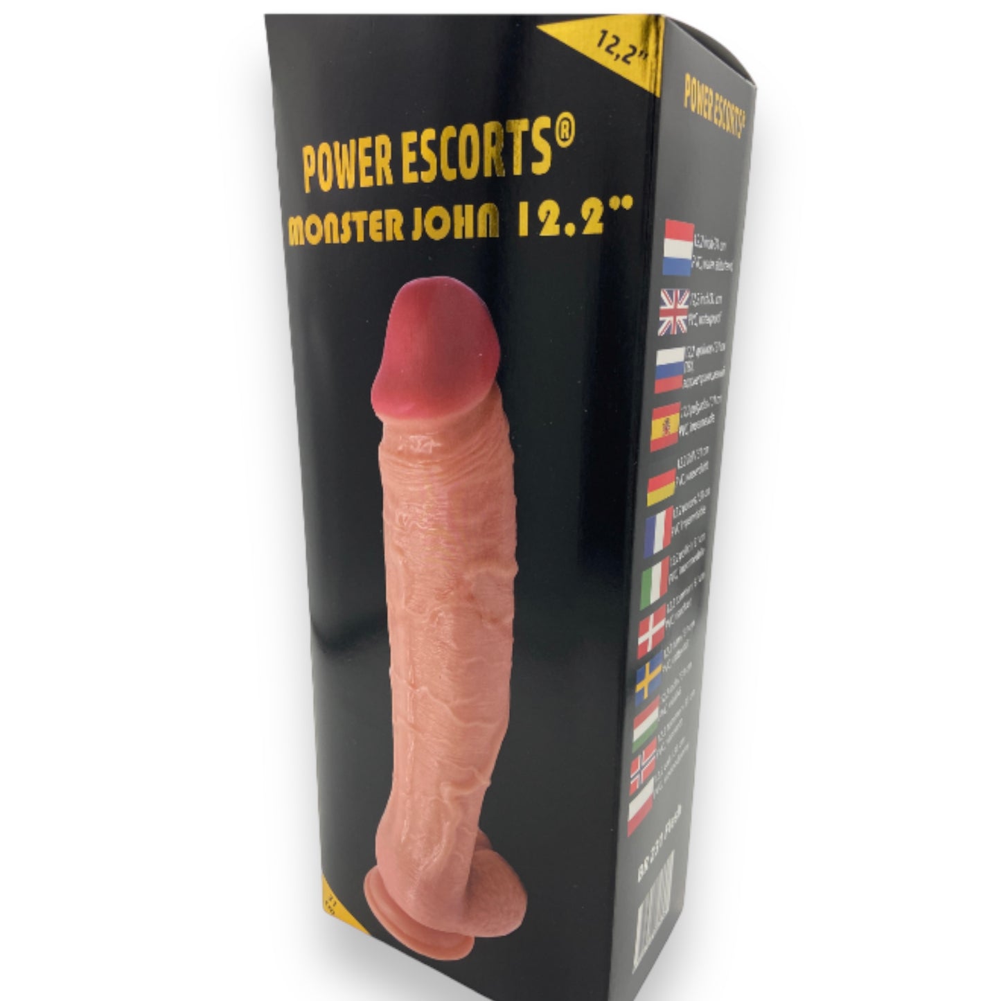 Power Escorts - BR231 - Flesh - Monster John 12,2'' Mega Realistic Dildo - 31 CM