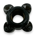 Power Escorts - BR286 - Texture Cockring 03 - Black - Extra Stretchable