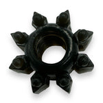 Power Escorts - BR285 - Texture Cockring 02 - Black - Extra Stretchable
