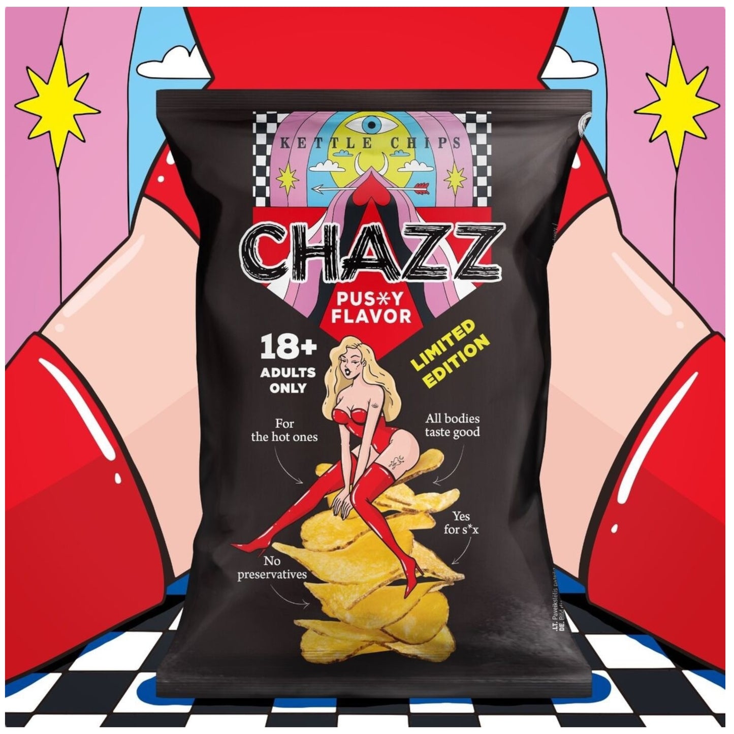 Kinky Pleasure X Chazz Chips - 4 Models - In Colour Giftbox