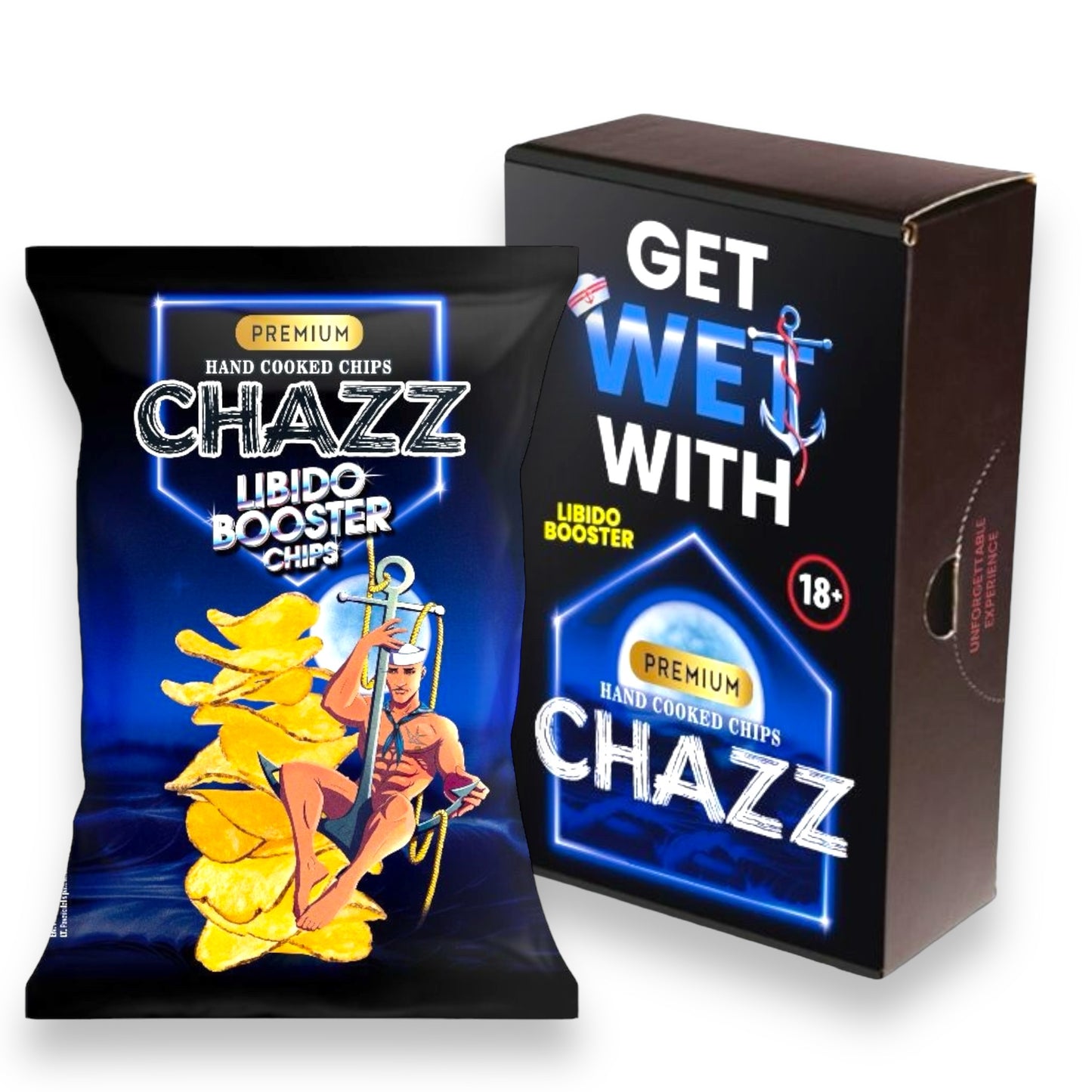 Kinky Pleasure X Chazz Chips - 4 Models - In Colour Giftbox