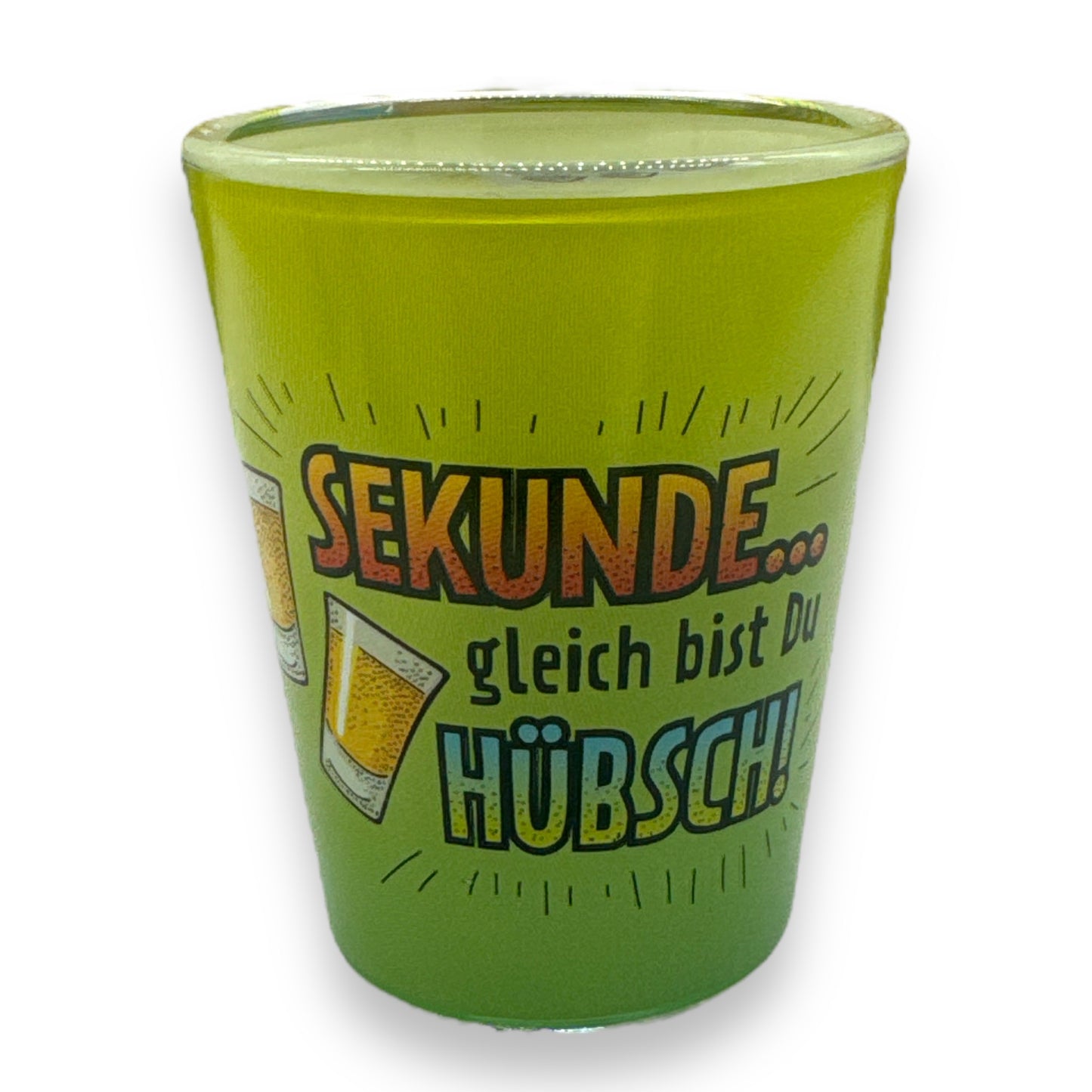 Kinky Pleasure - B116 - Shot Glasses With German Text - 6 Models