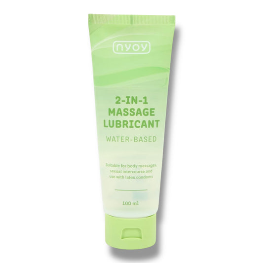 NYOY - AC189 - 2 In 1 Massage Lubricant Water Based 100ml