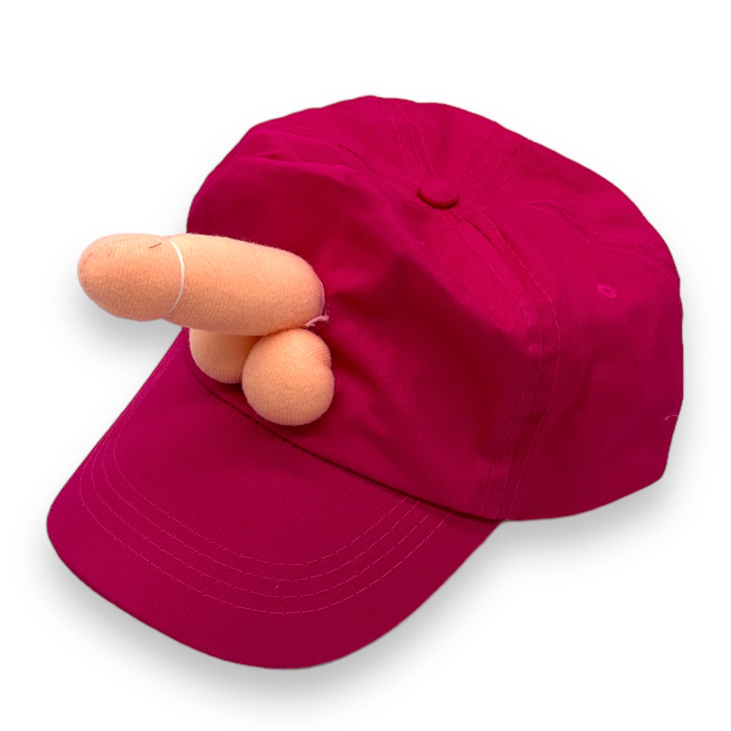 Kinky Pleasure - DS002 - Cap With Penis - Pink - One Size