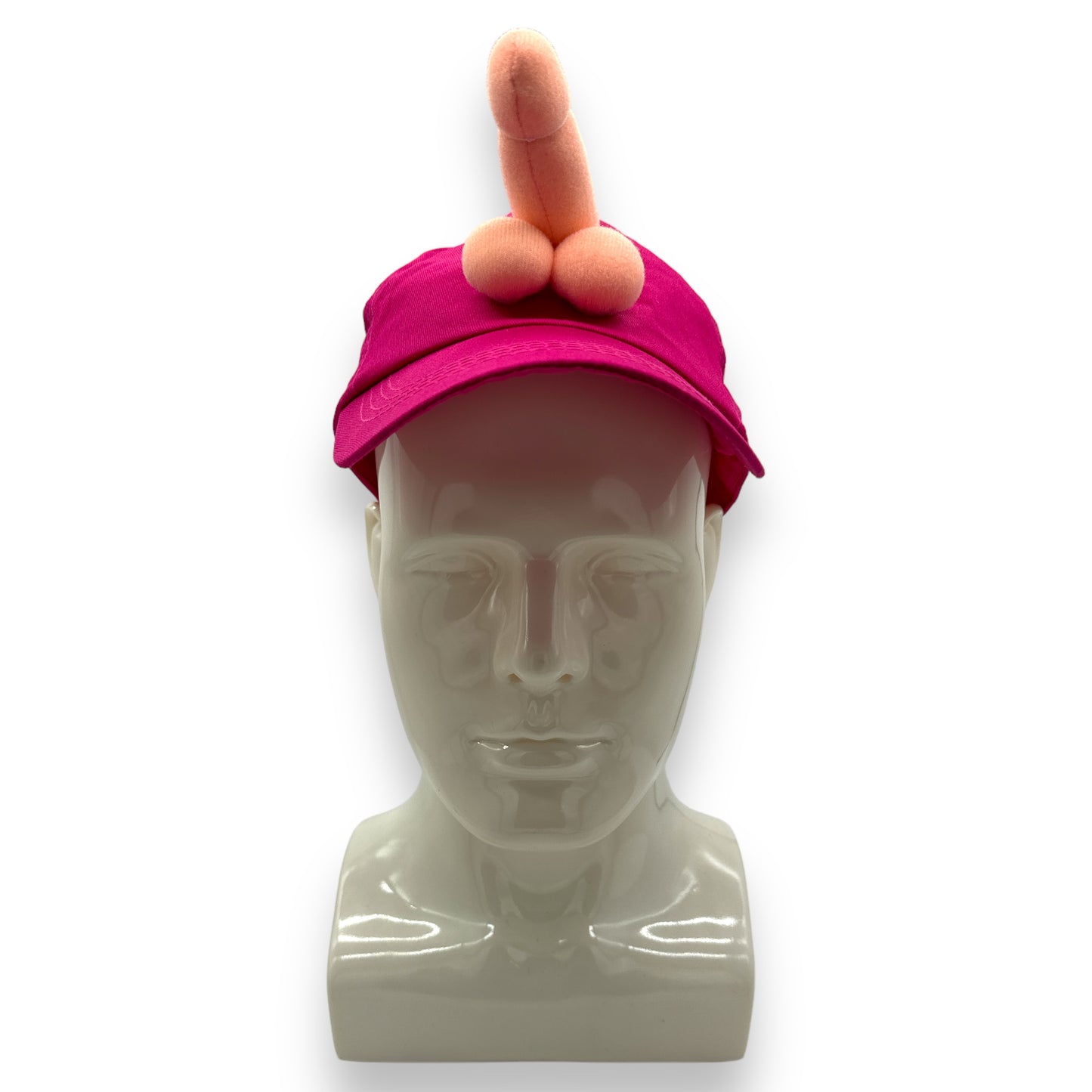 Kinky Pleasure - DS002 - Cap With Penis - Pink - One Size