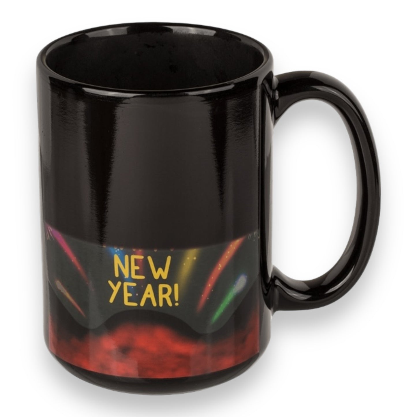 Kinky Pleasure - B114 - Happy New Year - Heat Changing Mug - ca. 13 x 12 cm - 470ml