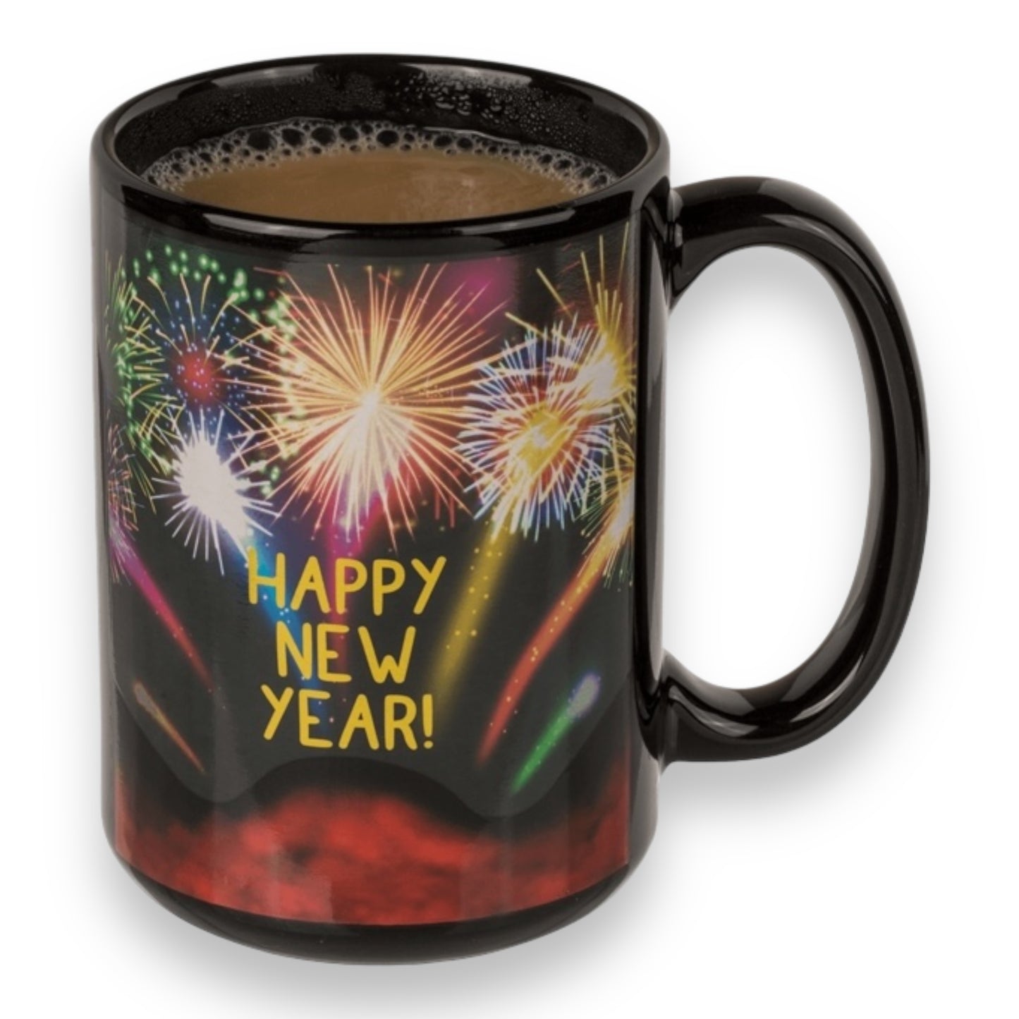 Kinky Pleasure - B114 - Happy New Year - Heat Changing Mug - ca. 13 x 12 cm - 470ml