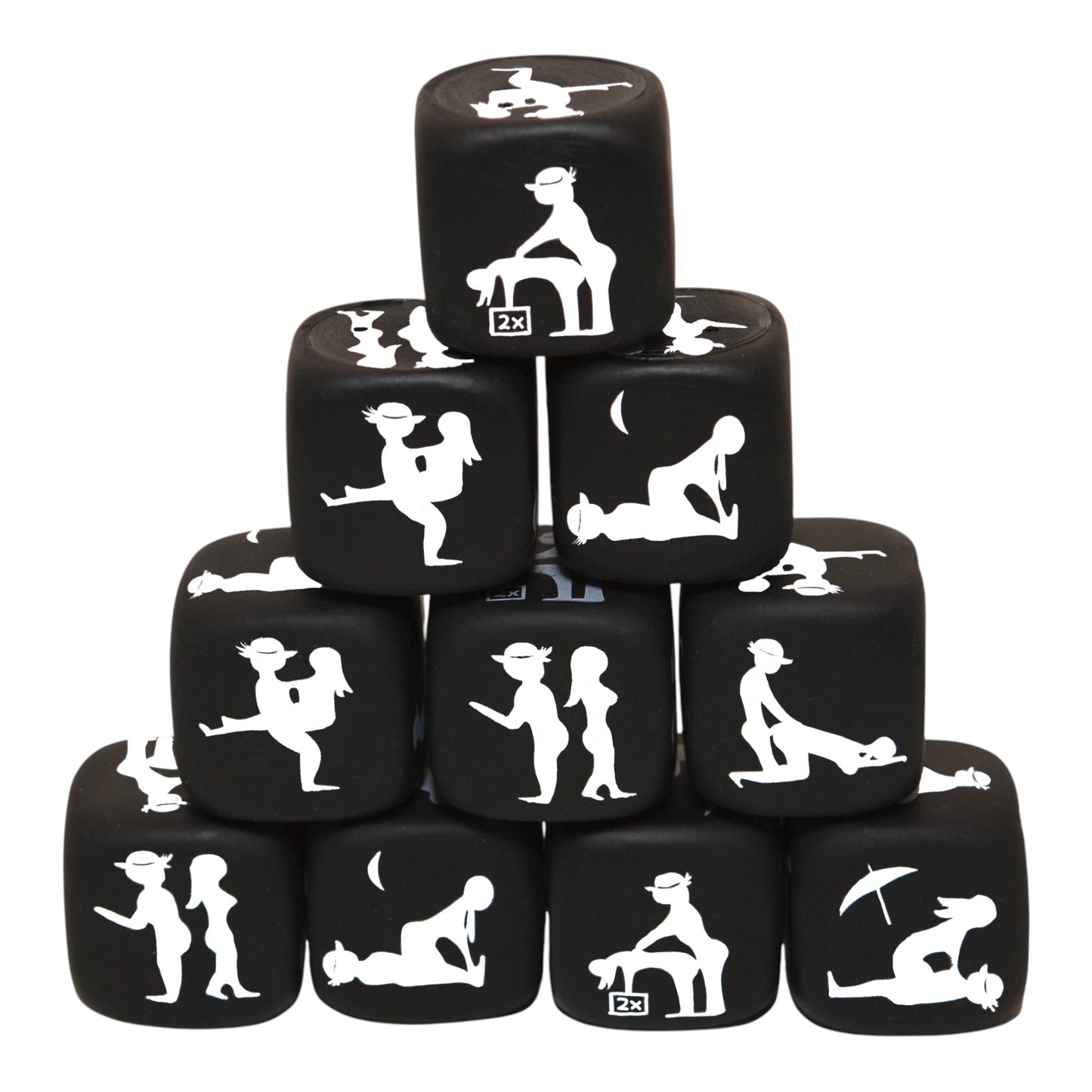 Kinky Pleasure - DS007 - Black Edition Sex Dice Kamasutra Adventure