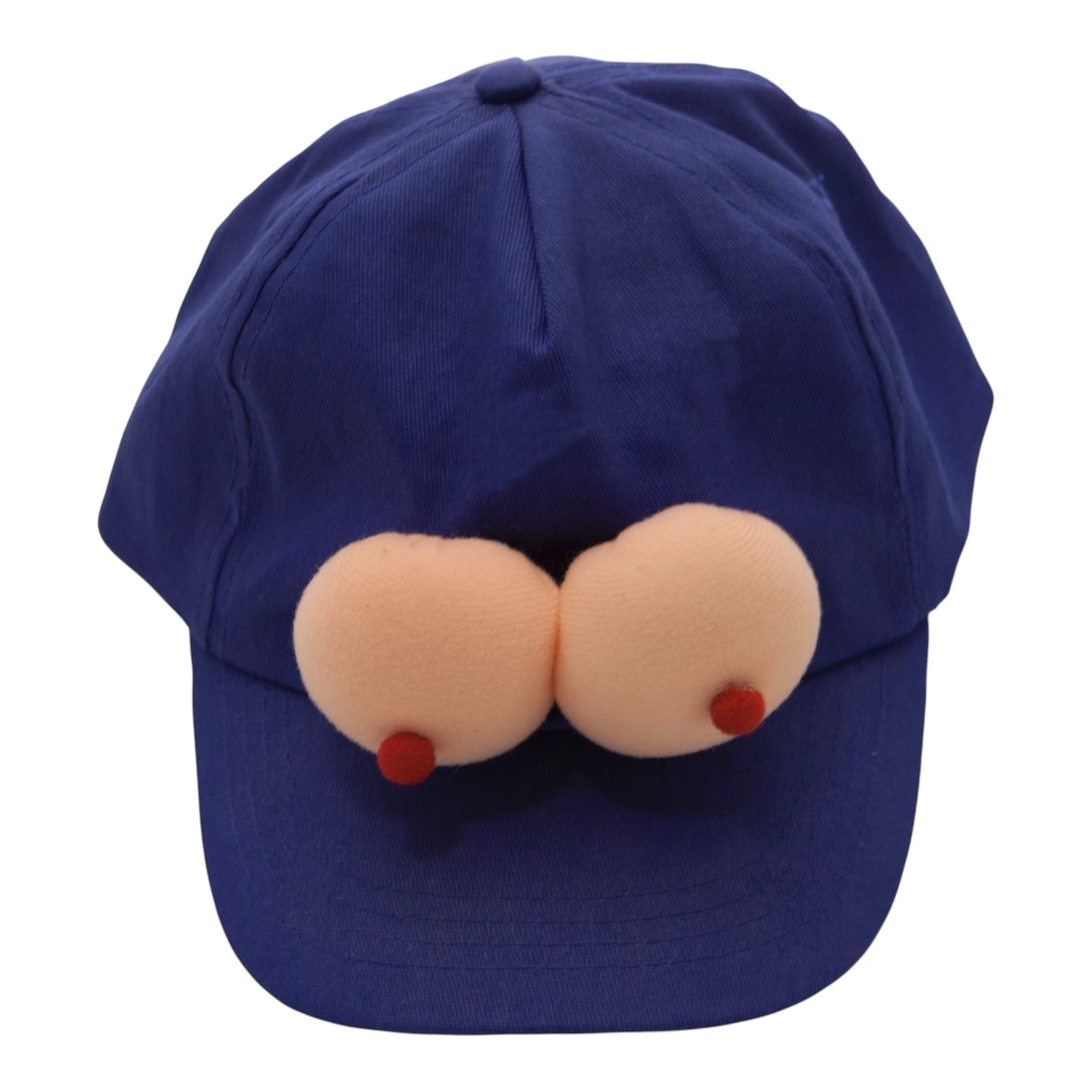 Kinky Pleasure - DS003 - Cap With Breasts - Blue - One Size