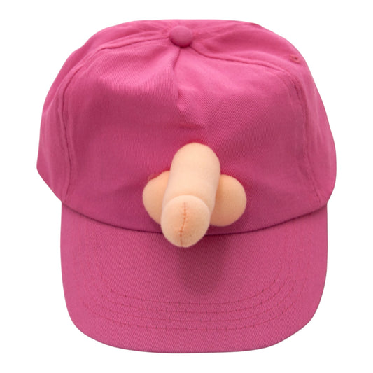 Kinky Pleasure - DS002 - Cap With Penis - Pink - One Size