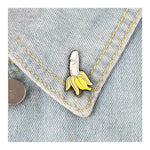 Kinky Pleasure - KPB067 - Badge / Pin - Penis Banana
