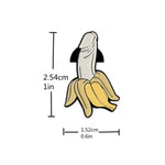 Kinky Pleasure - KPB067 - Badge / Pin - Penis Banana