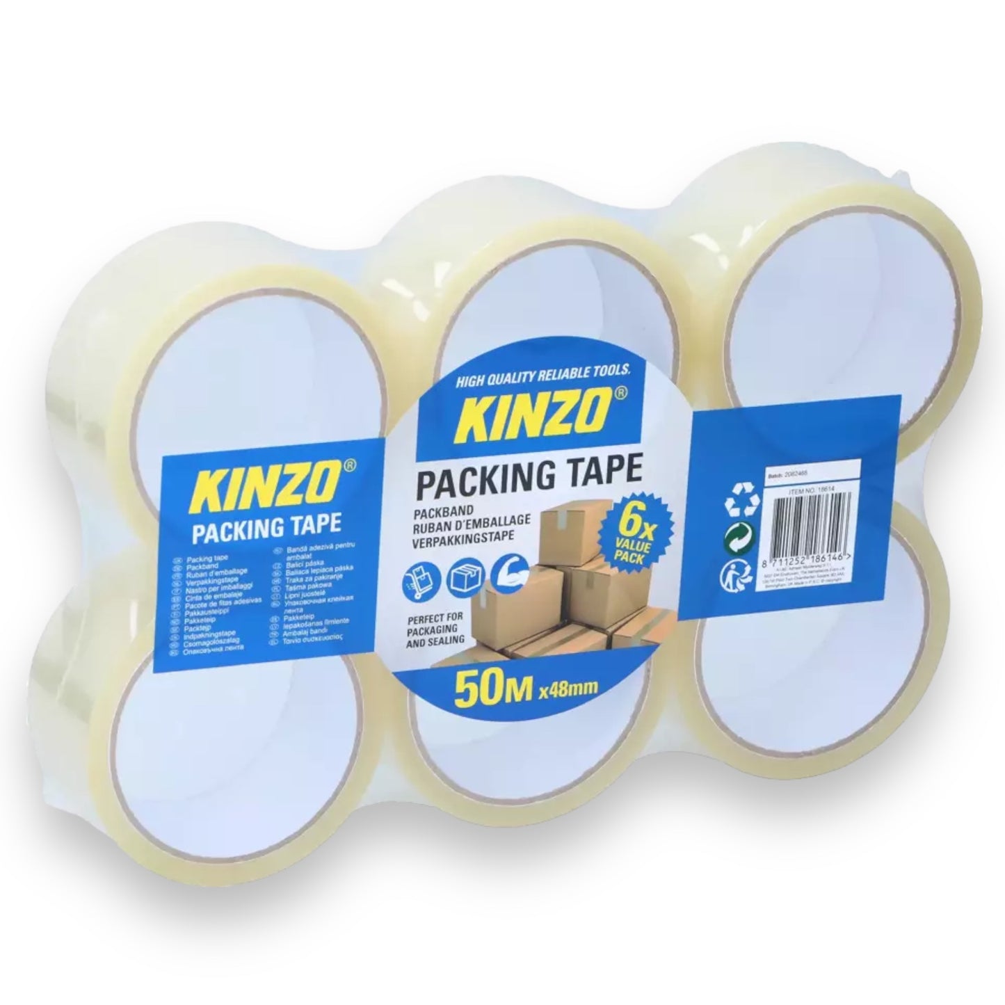 Kinky Pleasure - ED52 - KINZO Packaging Tape - 50 Meter x 48cm