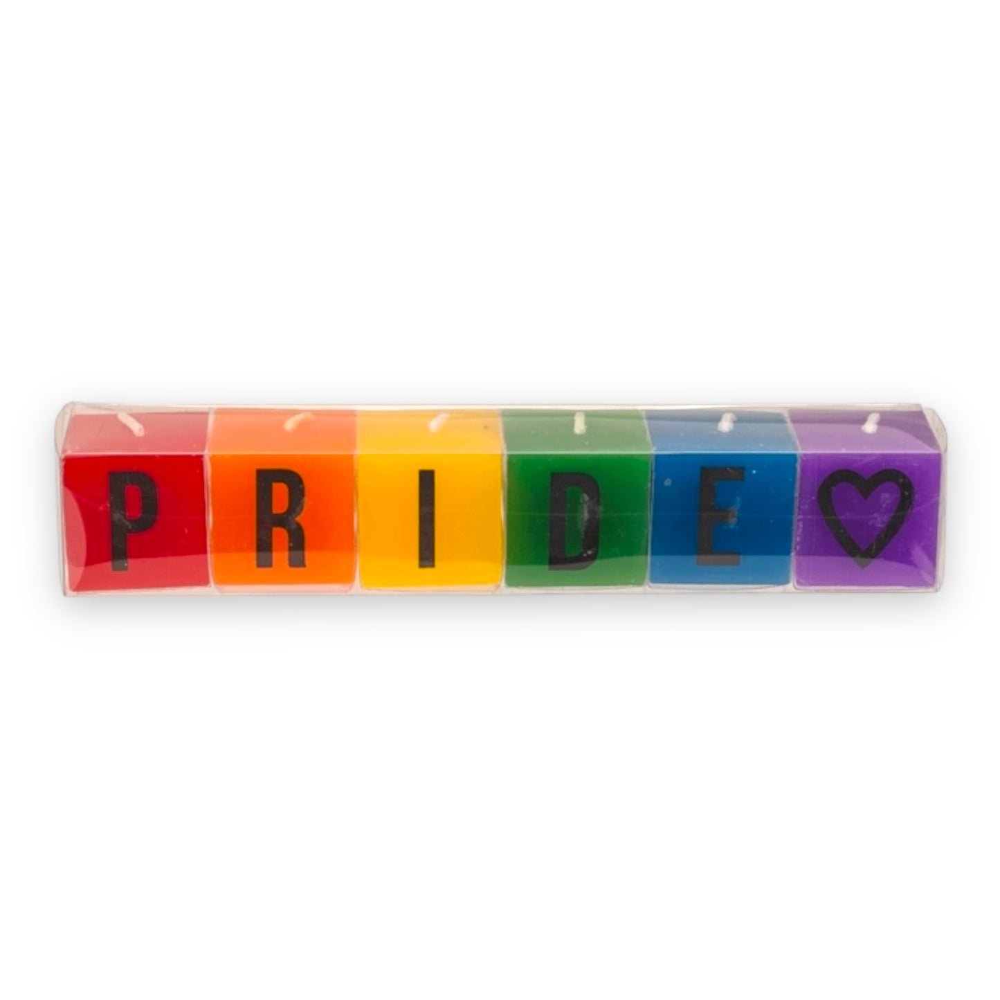 Kinky Pleasure - B118 - Pride Candles Cubes - 6 Pieces