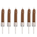 Kinky Pleasure - OB137 - Penis Candles 6 Pieces 2 Colours