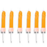 Kinky Pleasure - OB137 - Penis Candles 6 Pieces 2 Colours
