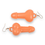 Kinky Pleasure - KP046 - Earrings - Sexy Penis - Beige