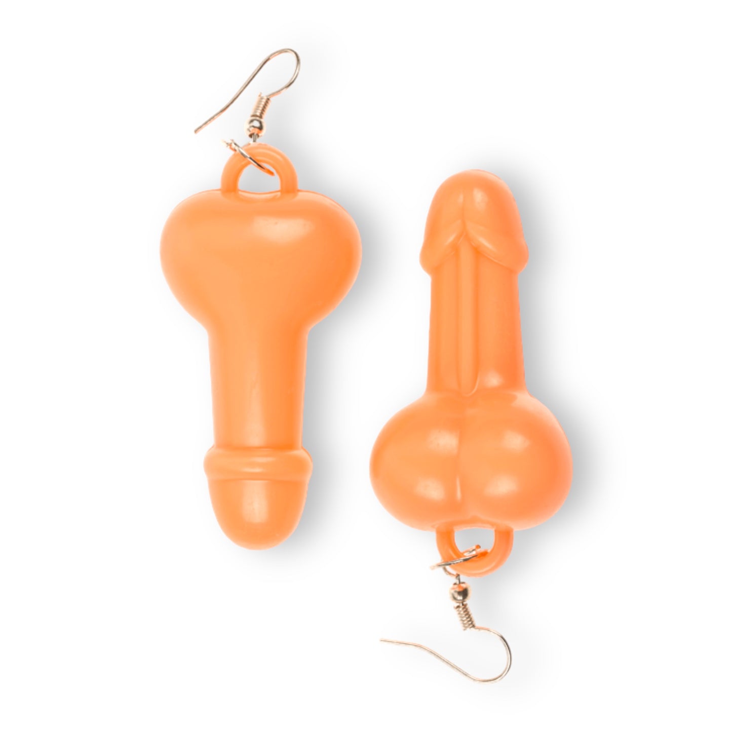 Kinky Pleasure - KP046 - Earrings - Sexy Penis - Beige