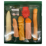 Sensual Encounter Erotic Gift Set – 6-Piece Pleasure Kit | Vibrator + 5 Extenders