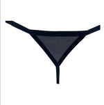 BodyQ Male Lingerie – Thong Grey Size S, M, L, XL