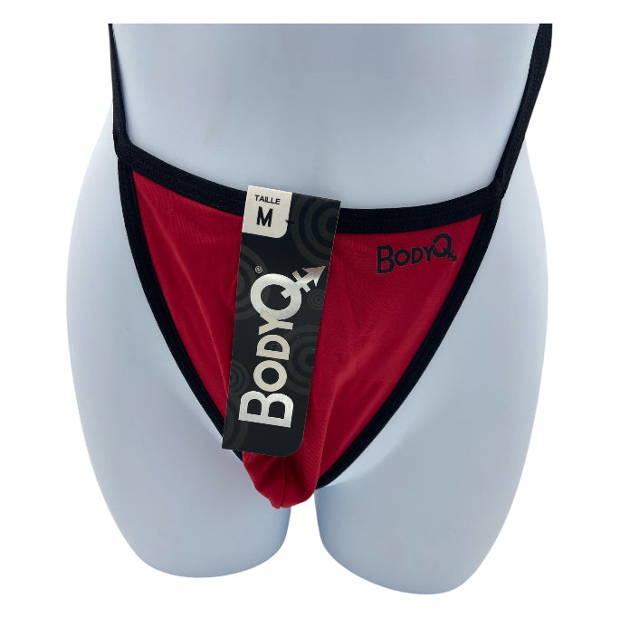 BodyQ Male Lingerie – Thong Red Size S, M, L, XL