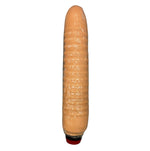 Mega Ribbed Vibrator – 30 cm Length & 5 cm Diameter | Flesh Tone | Clear Box - Club