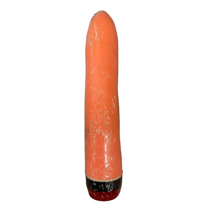 Pink Smooth Realistic Vibrator – 18 cm, Battery Operated, Window Box Packaging - Club