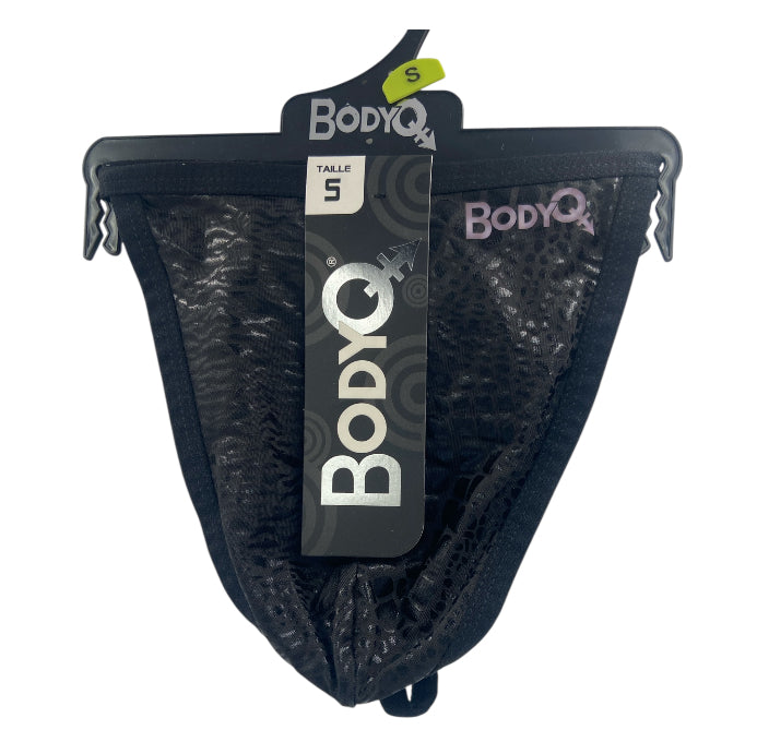 BodyQ Male Lingerie – Thong Black Croc Pink Size S, M, L , XL
