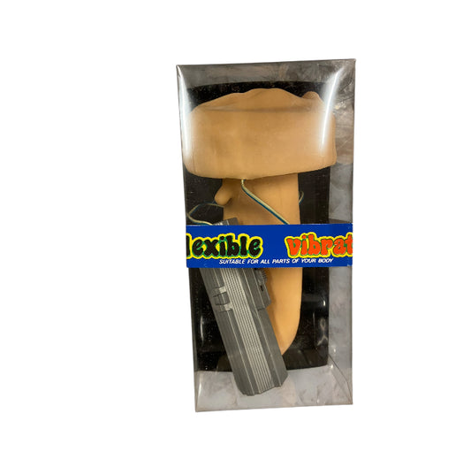 Flexible Masturbator Vibrating Remote - Flesh Pussy - Club