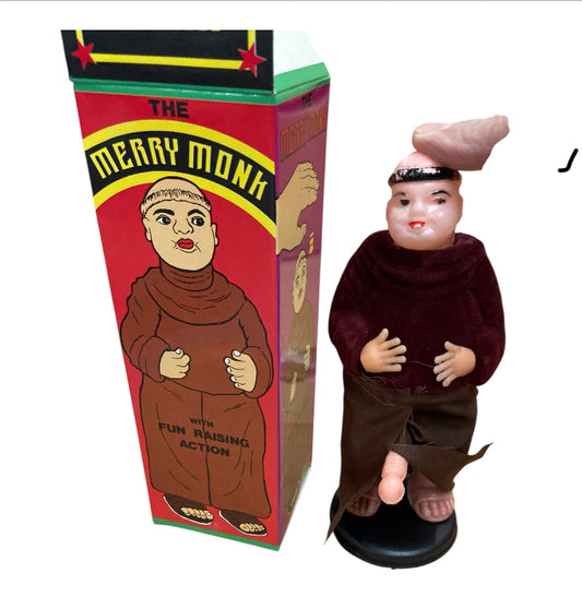 Funny Brown Monk Figure – Shows His Dick -Surprise Adult Gag Gift - Club