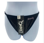 BodyQ Male Lingerie – Thong Black Croc Pink Size S, M, L , XL