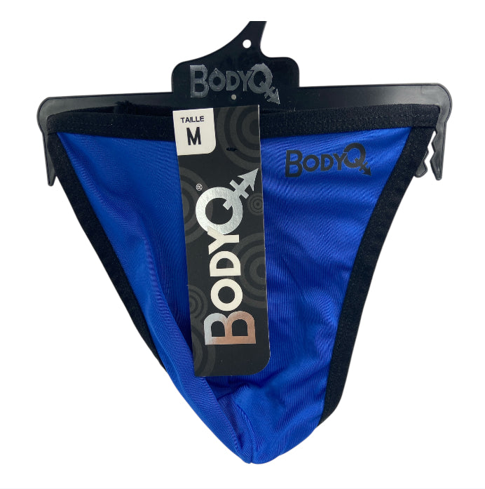 BodyQ Male Lingerie – Thong Blue Size S, M, L, XL