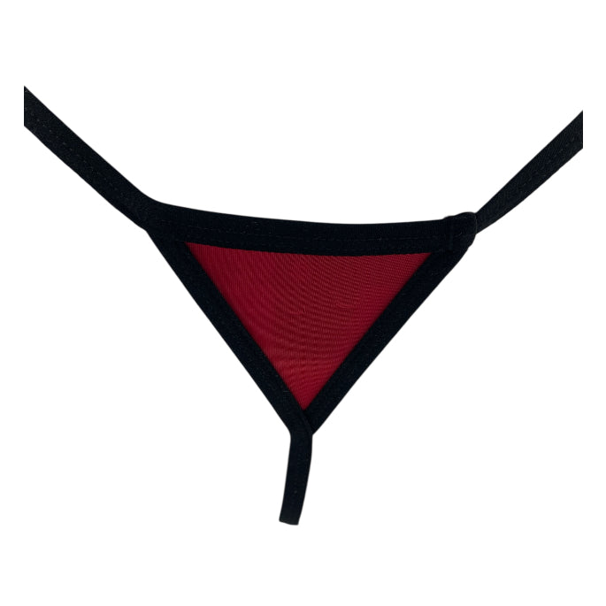 BodyQ Male Lingerie – Thong Red Size S, M, L, XL