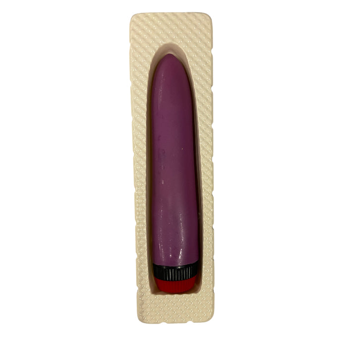 Purple Smooth Vibrator – 18 cm, Battery Operated, Window Box Packaging - Club
