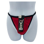BodyQ Male Lingerie – Thong Red Size S, M, L, XL