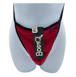 BodyQ Male Lingerie – Thong Red Size S, M, L, XL